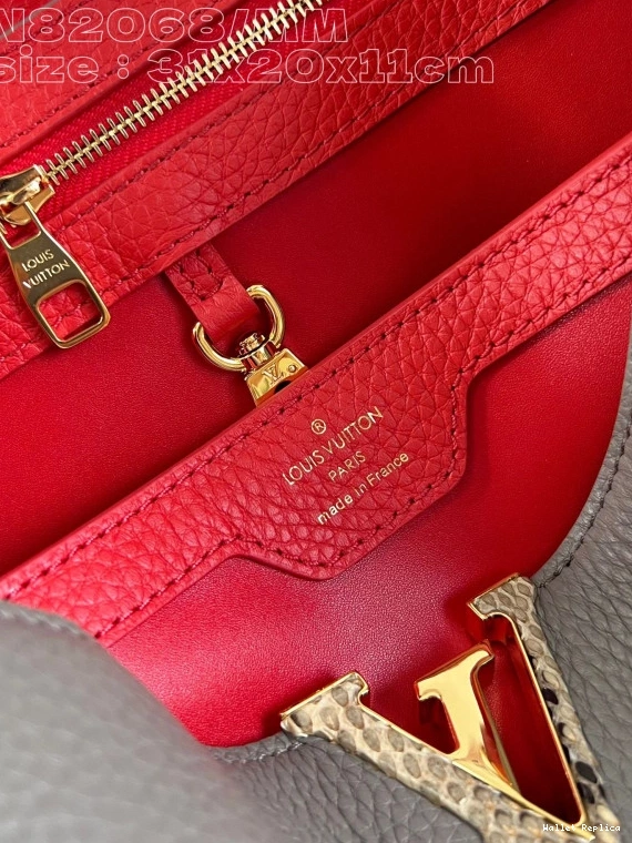 Cheap VUITTON CAPUCINES BB-31.5*20*11CM LOUIS 0814